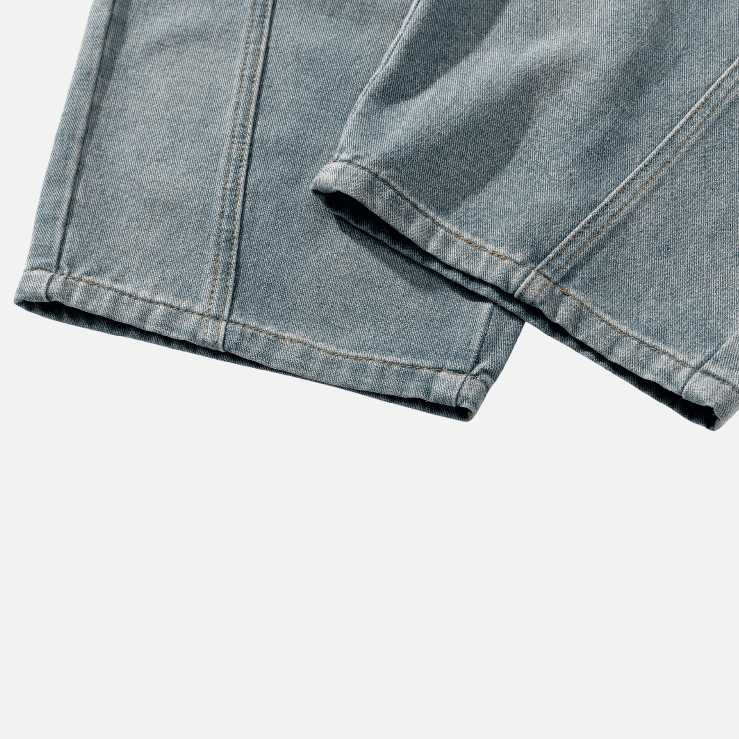 Vintage Washed Panel Baggy Jeans