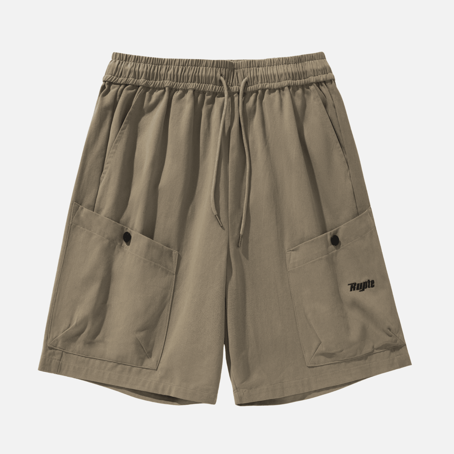 Letter Embroidery Cargo Shorts