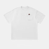 Retro Embroidery Cotton T-Shirt