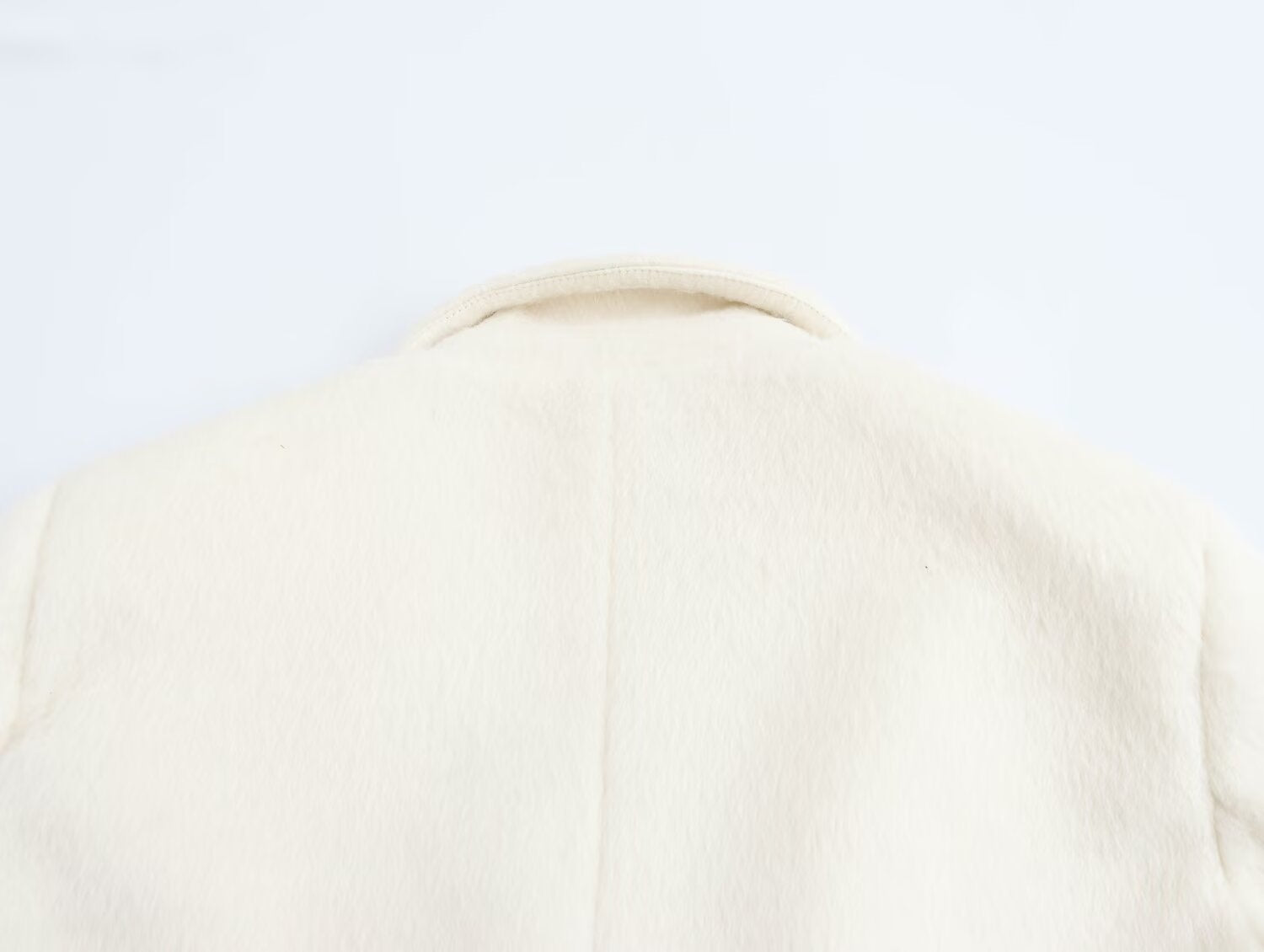 Faux Fur Effect Blazer