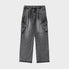 Washed Vintage Denim Pants