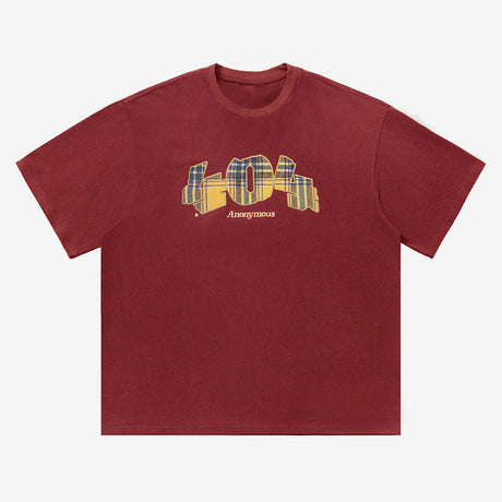Plaid Graphic T-Shirt
