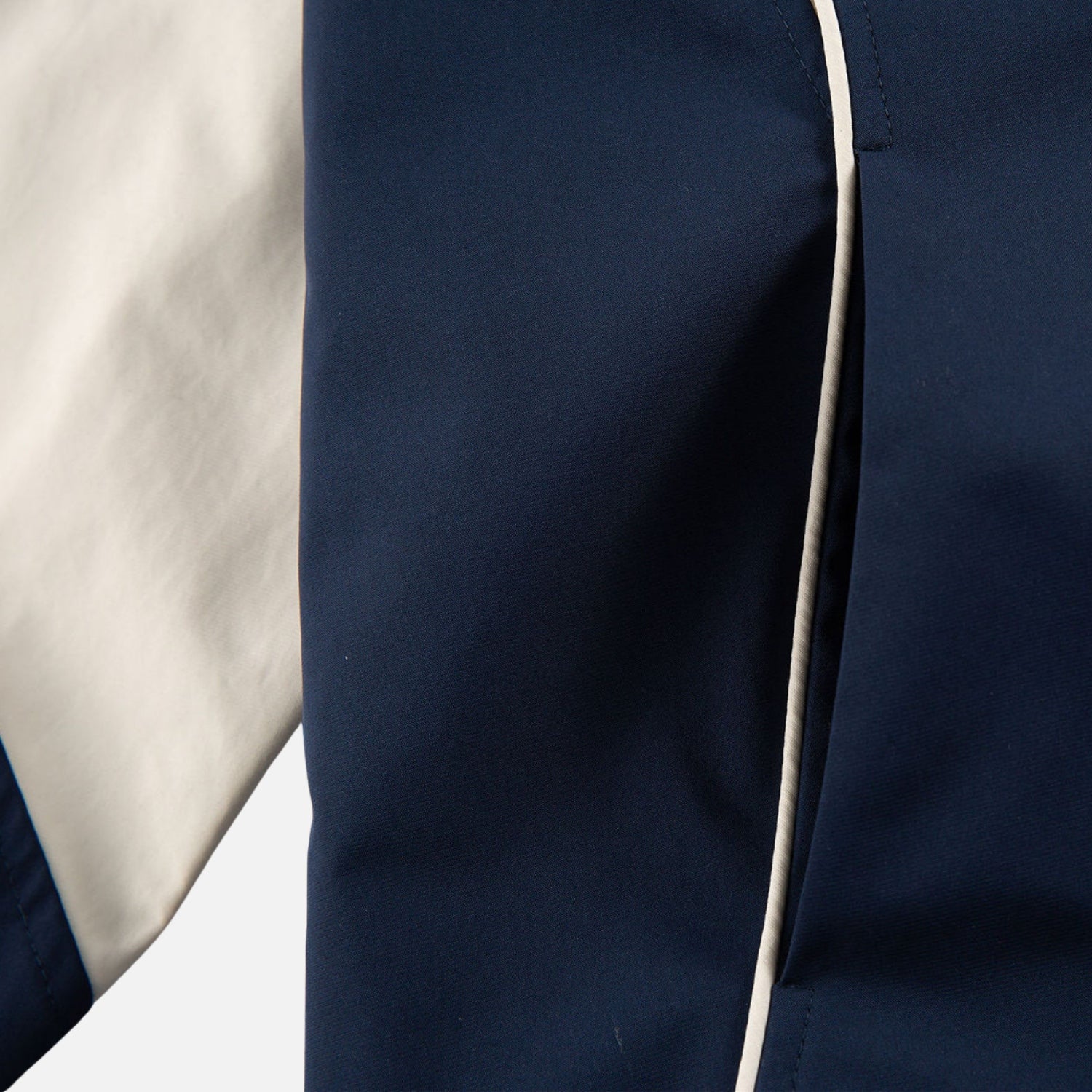 Vintage Striped Stand-Collar Track Jacket