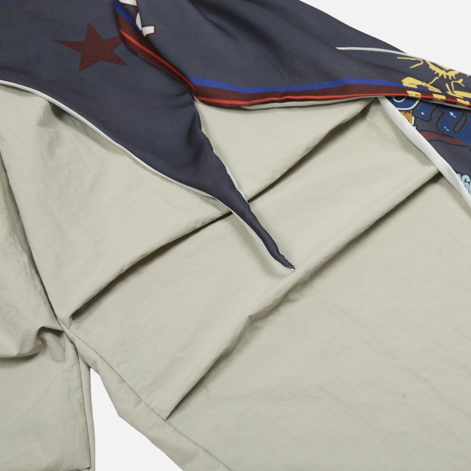 Vintage Fallschirmjäger-Weitbeinhose