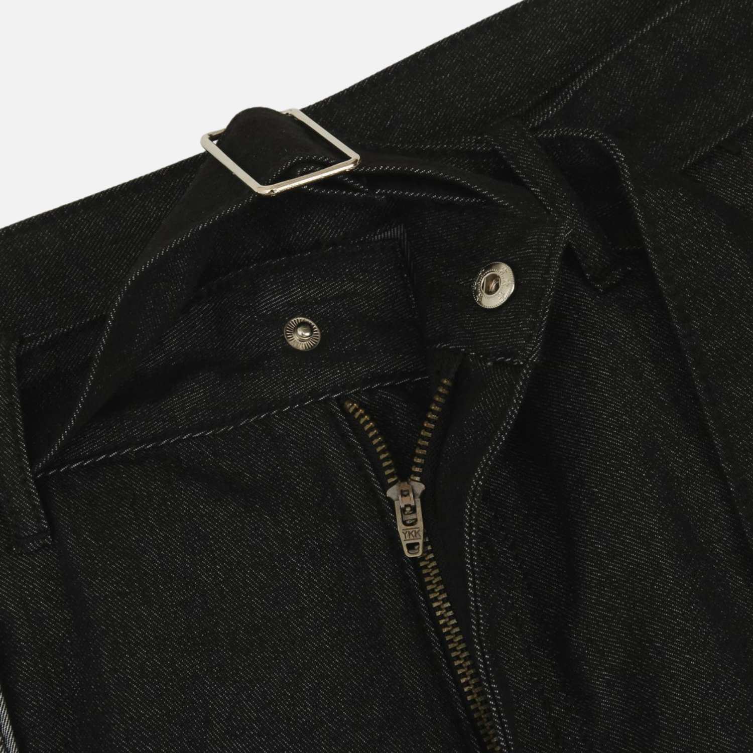 Washed Wide-Leg Baggy Jeans