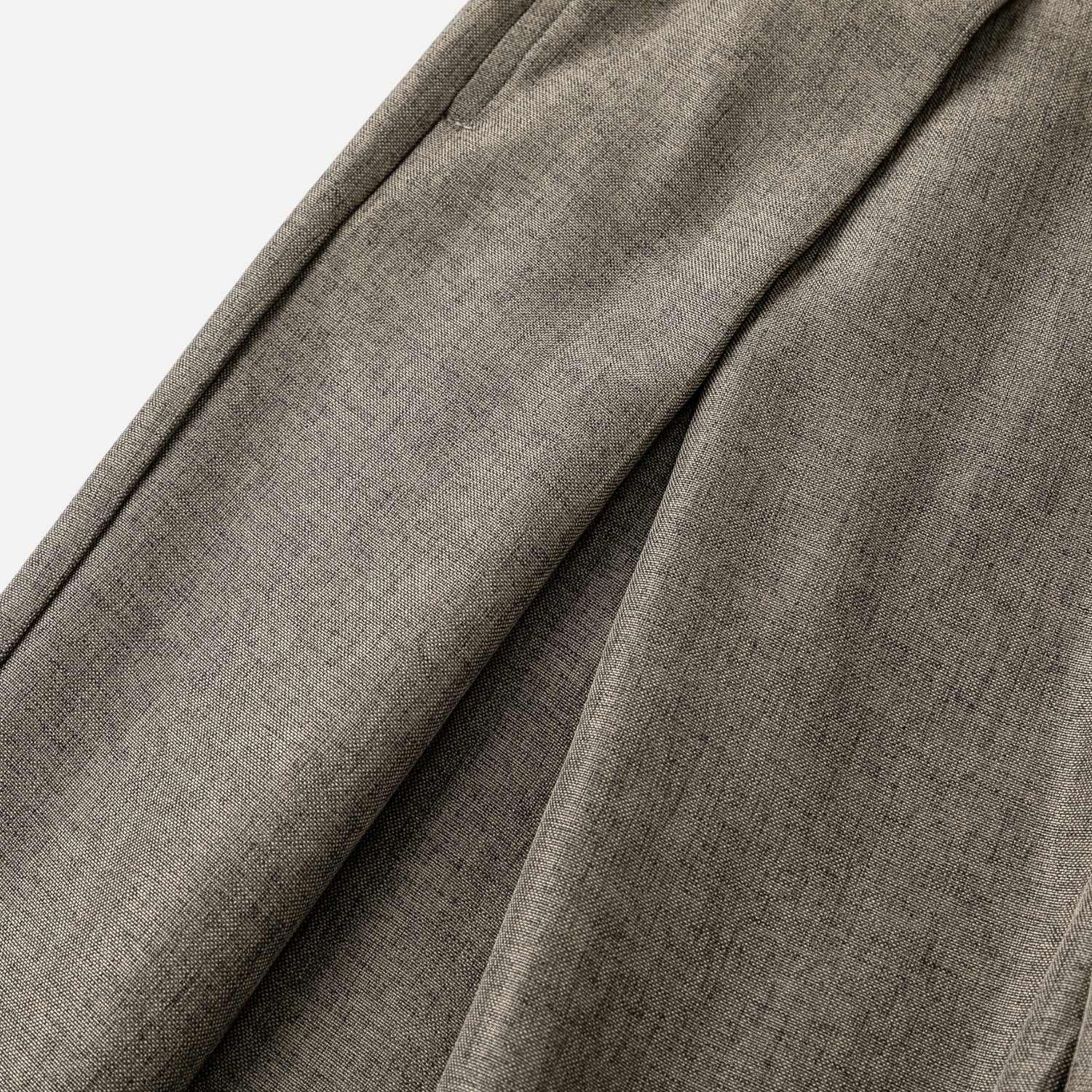 Elegant Pleated Texture Trousers