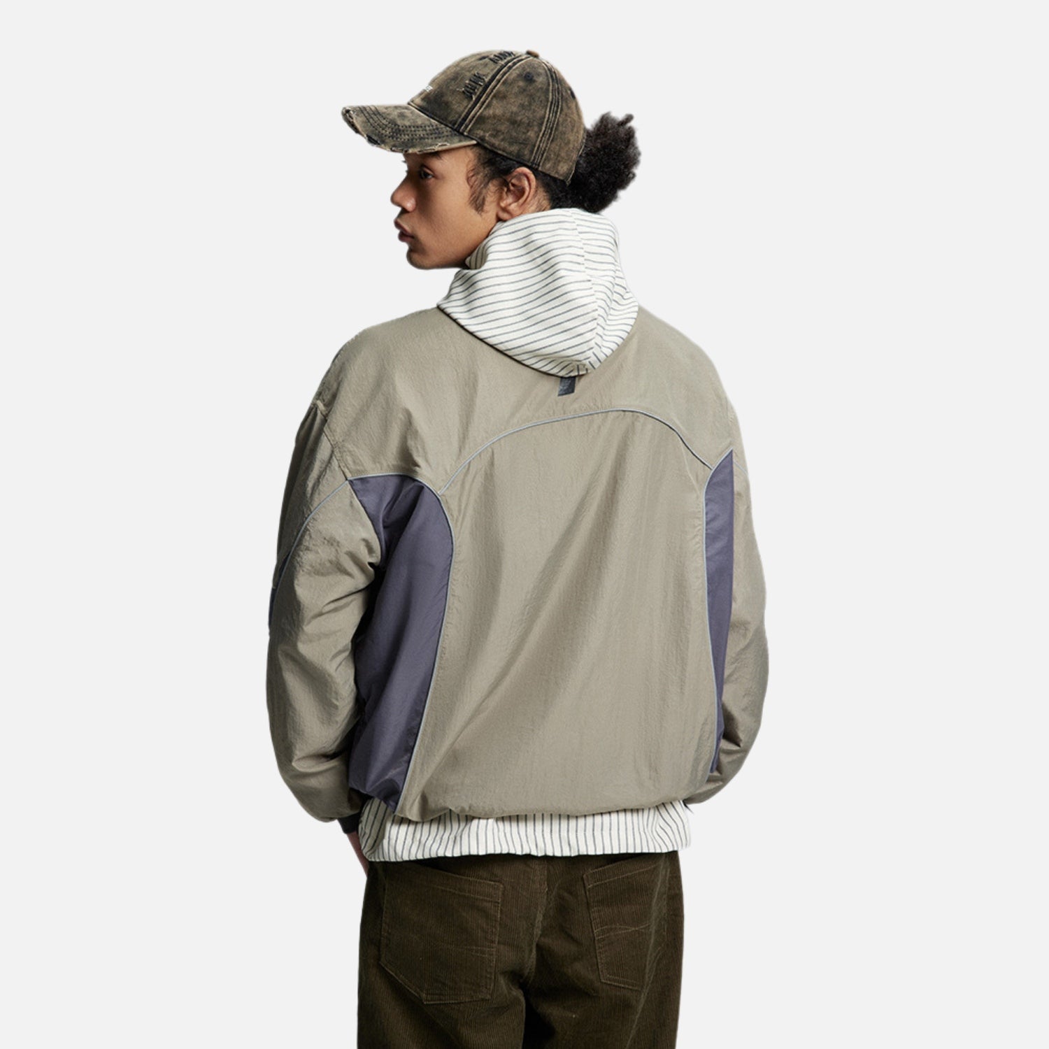 Outdoor Color Contrast Racing Tee