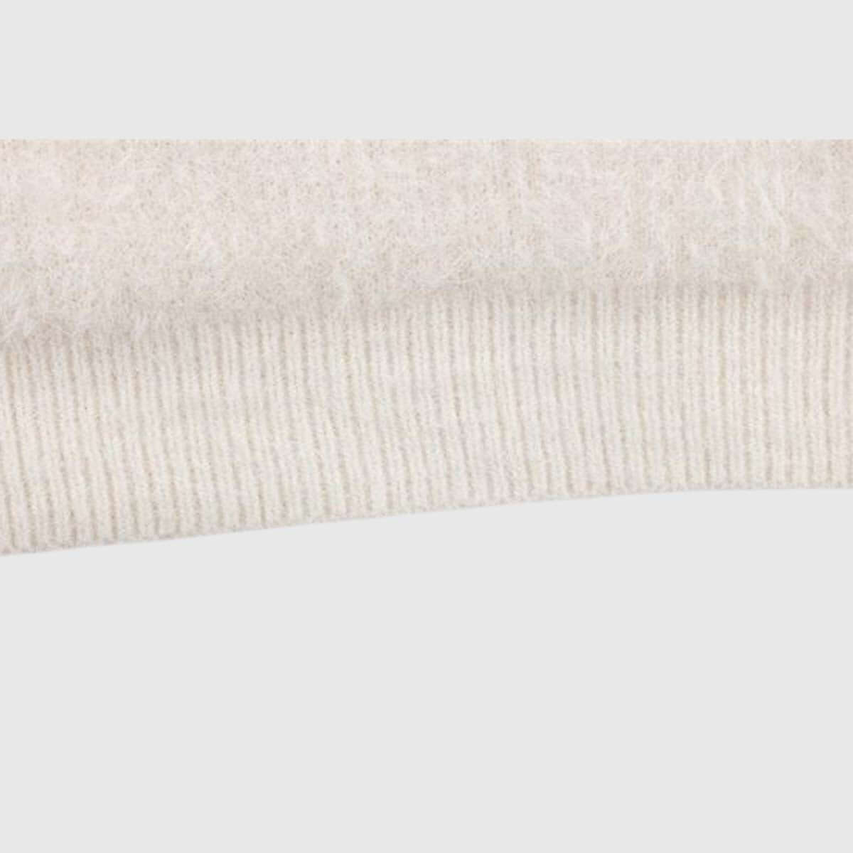 Pullover mit flauschigem Katzen-Design