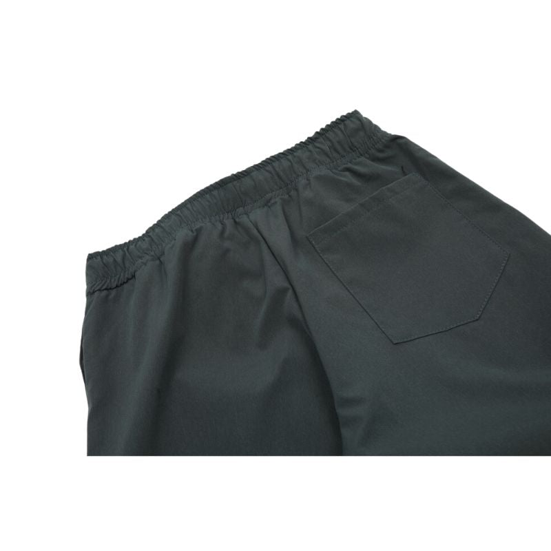 Pantalones con diseño de patchwork de rayas