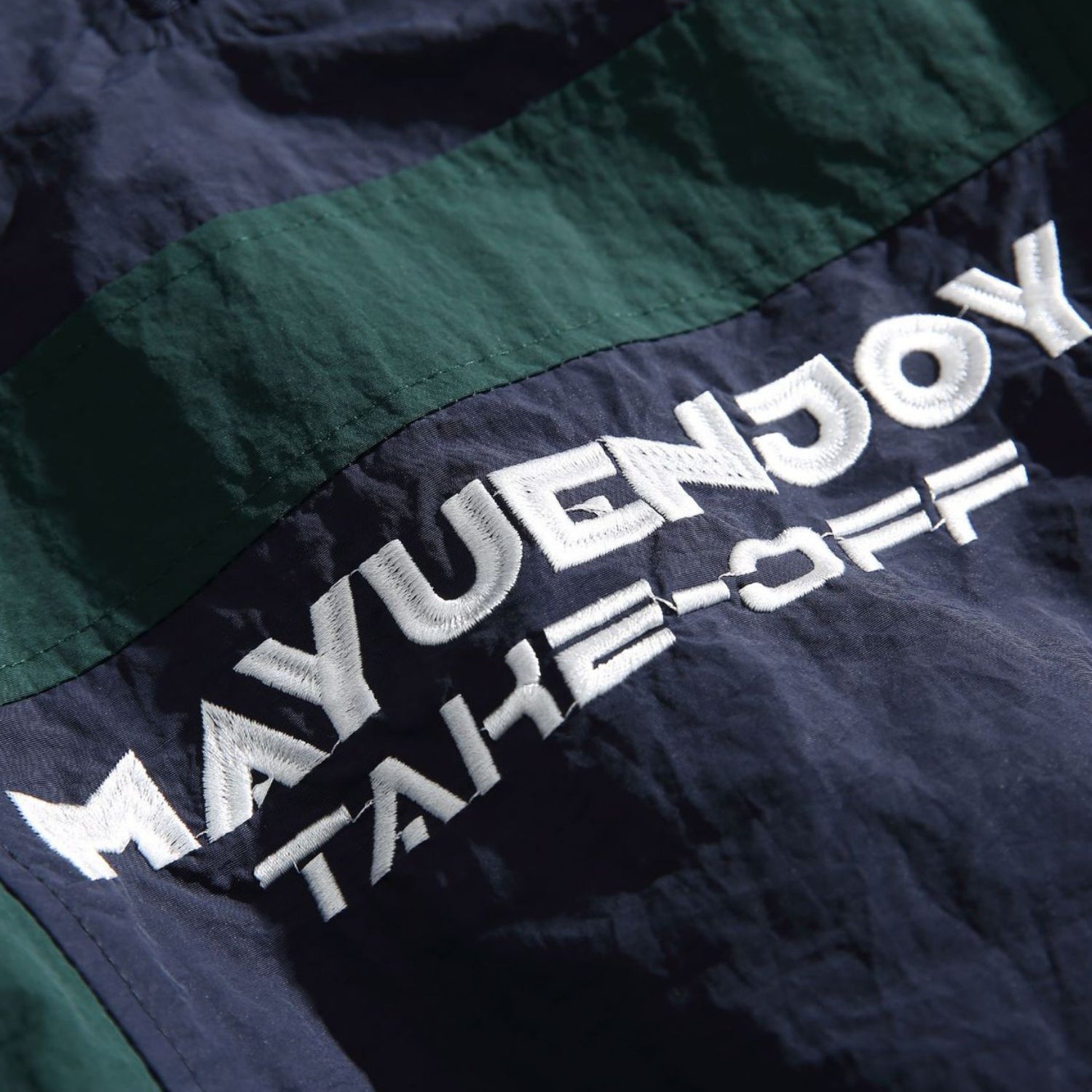 Vintage Colorblock Half-Zip Sweatshirt