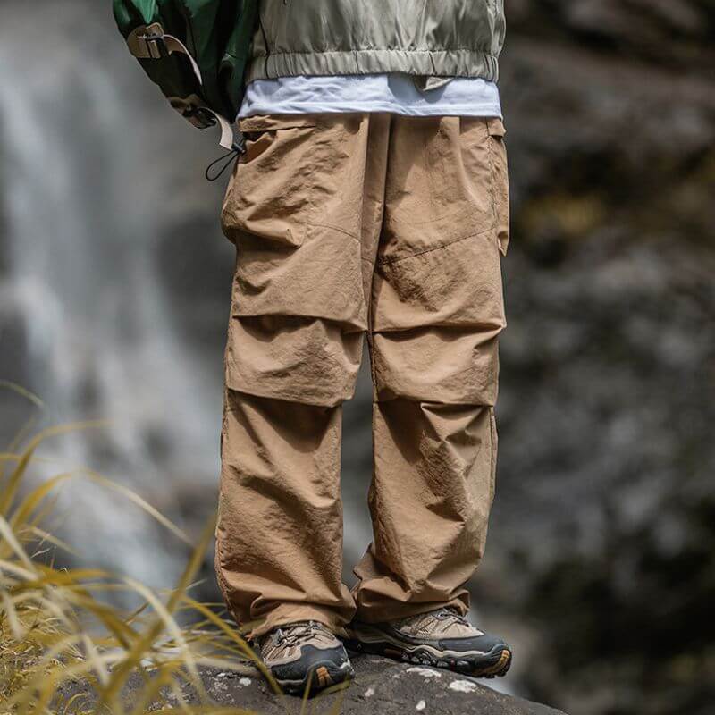 Pantalones de paracaídas impermeables