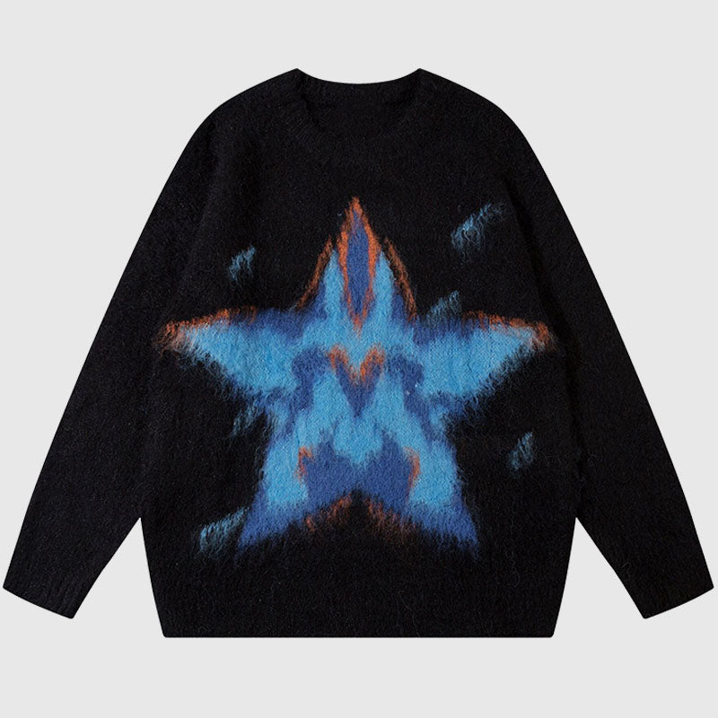 Pullover mit Sternenmuster