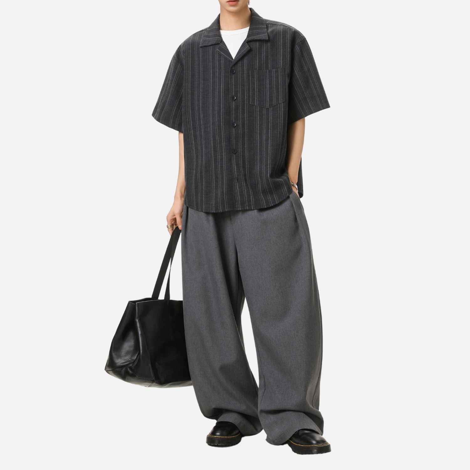 Retro Stripe Short Sleeve Shirt