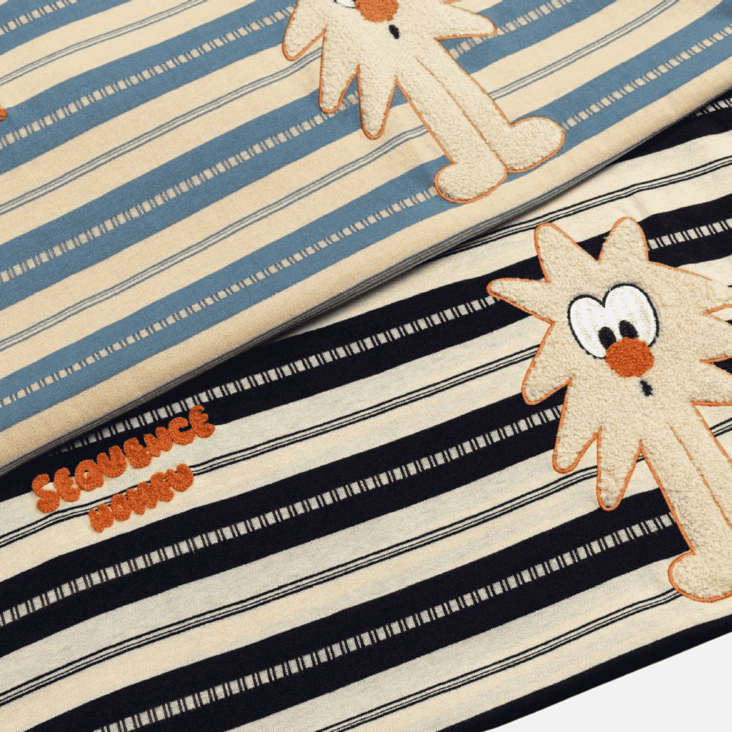 Unique Striped Graphic Tee