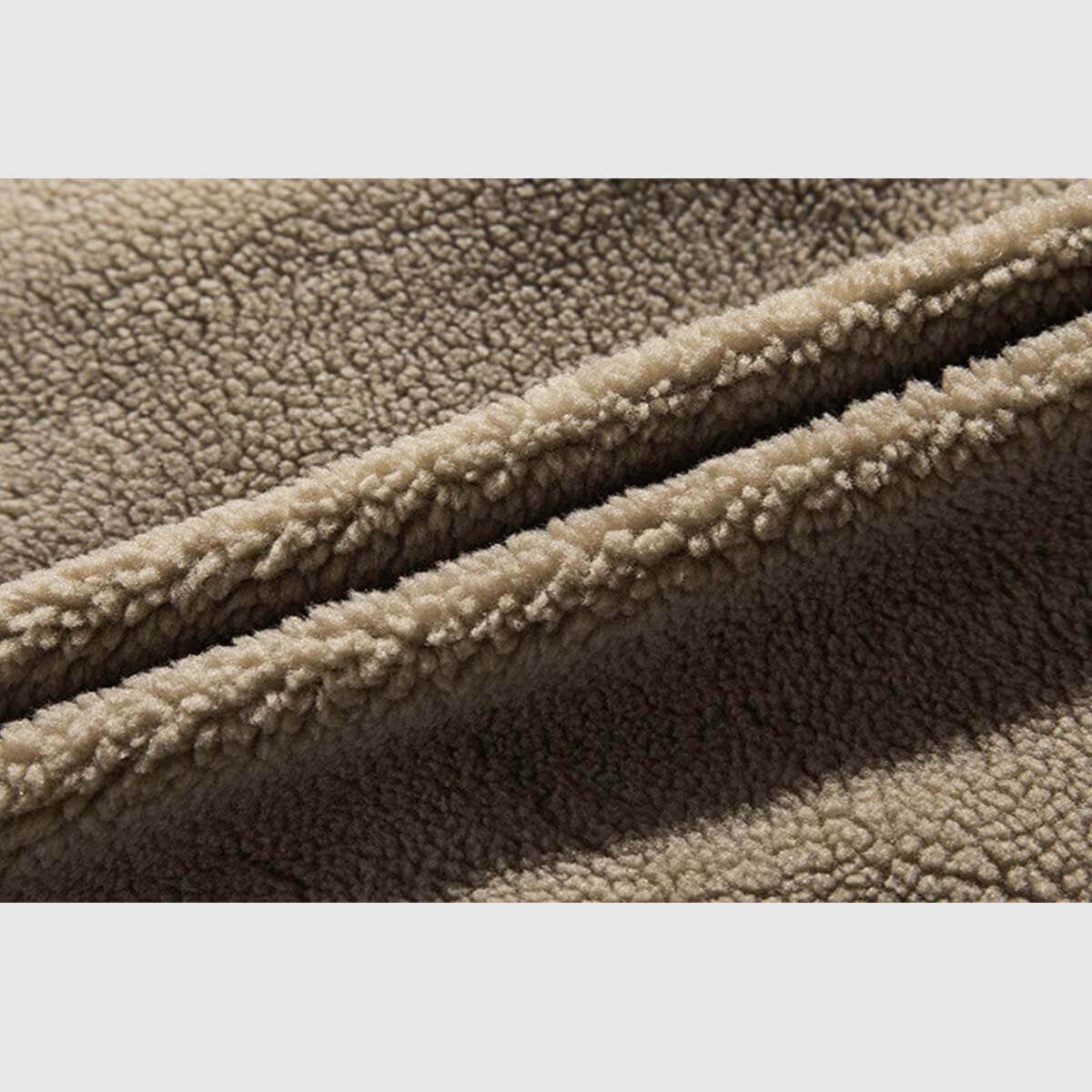 Abrigo de felpa de peluche