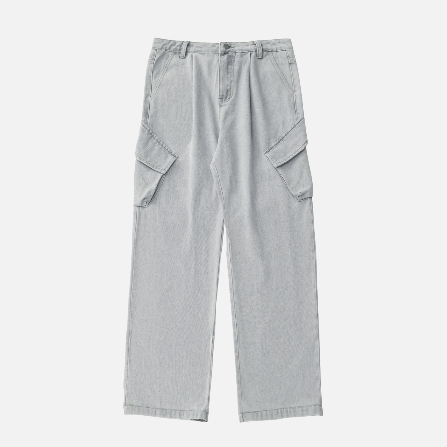 Washed Vintage Denim Pants