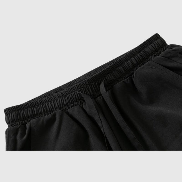 Pantalones casuales de seda de hielo
