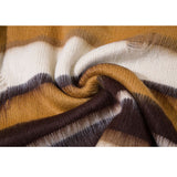 Simple Hole Design Stripe Pullover