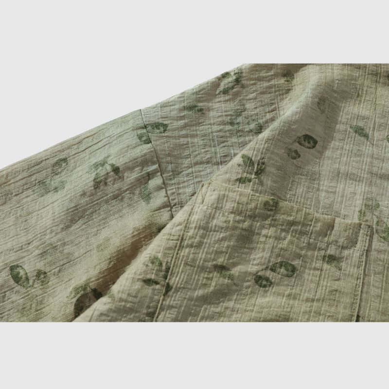 Camisas vintage con estampado floral completo