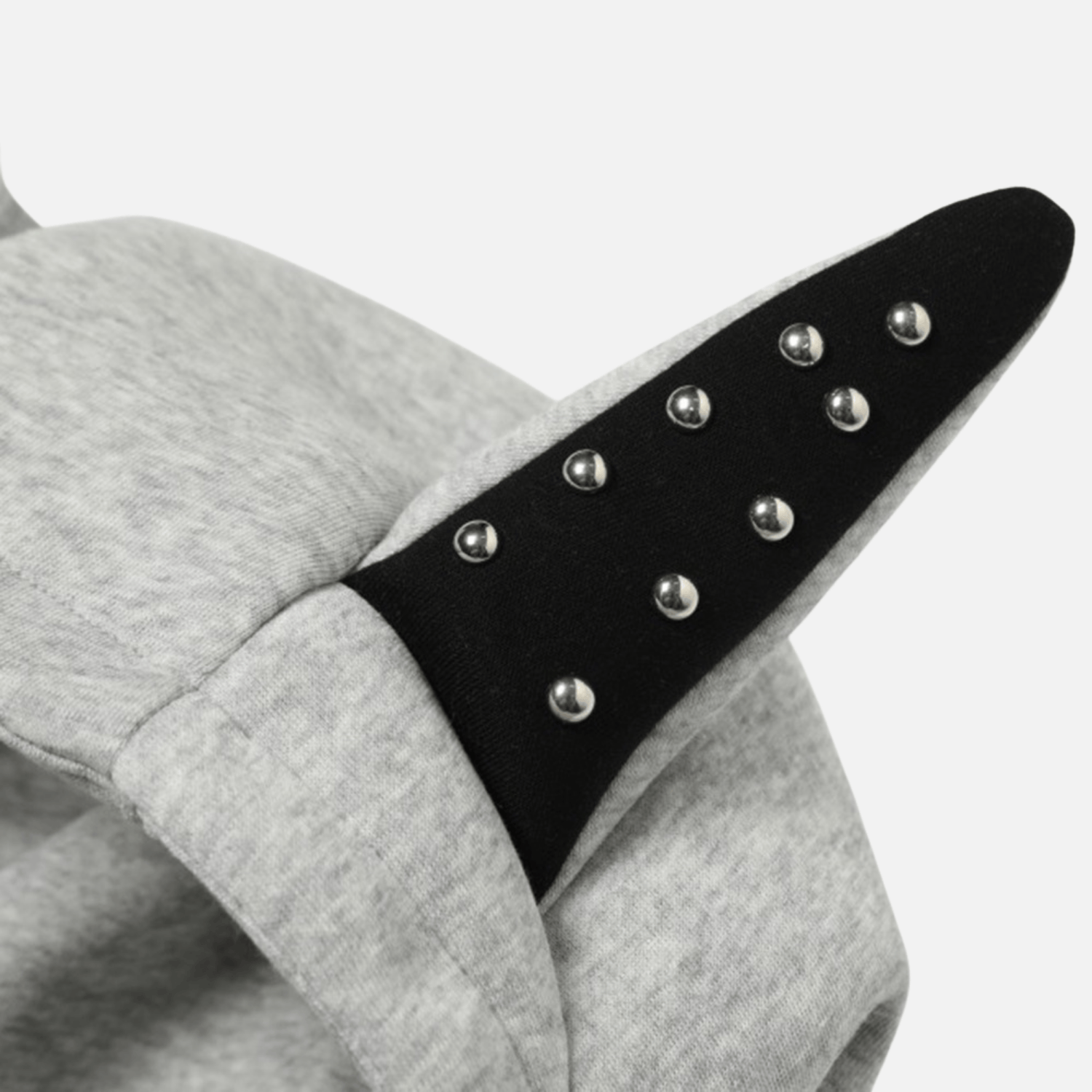 Beaded “Cat Ear” Hoodie