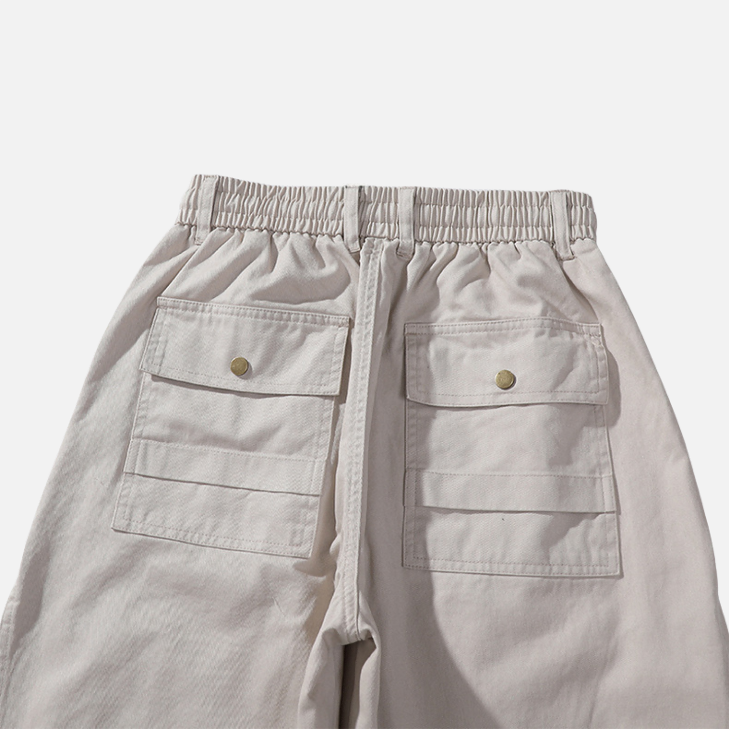 Stitched Casual Cargo Pants