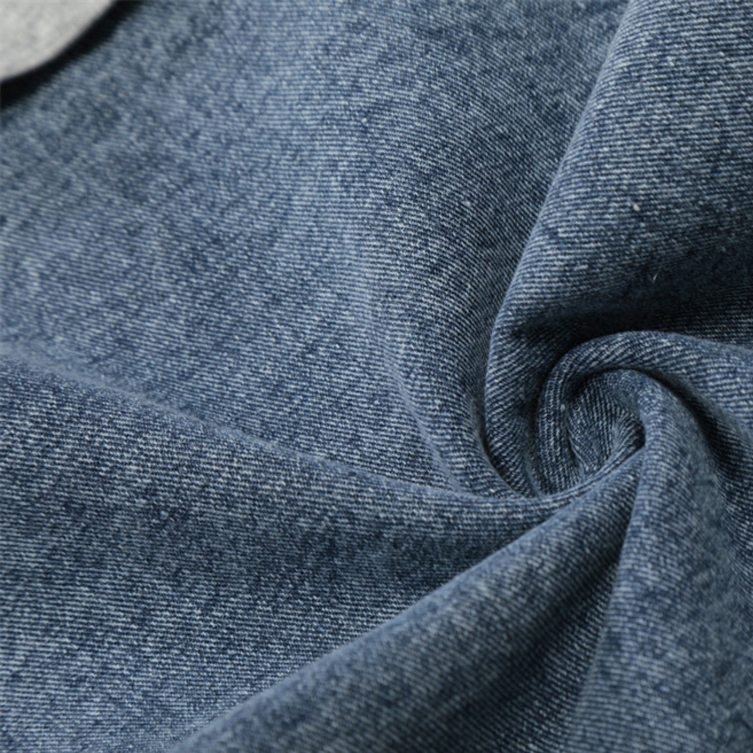 Pantalones anchos de patchwork de mezclilla