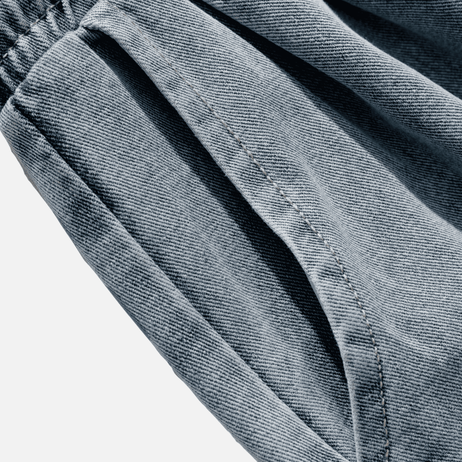 Pantalones vaqueros de patchwork con bolsillos vintage