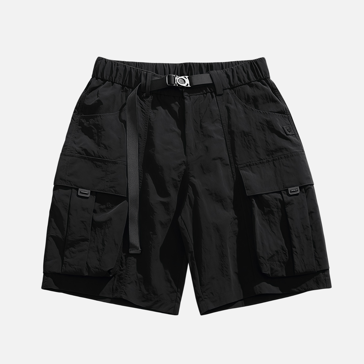Techwear Utility Cargo Shorts
