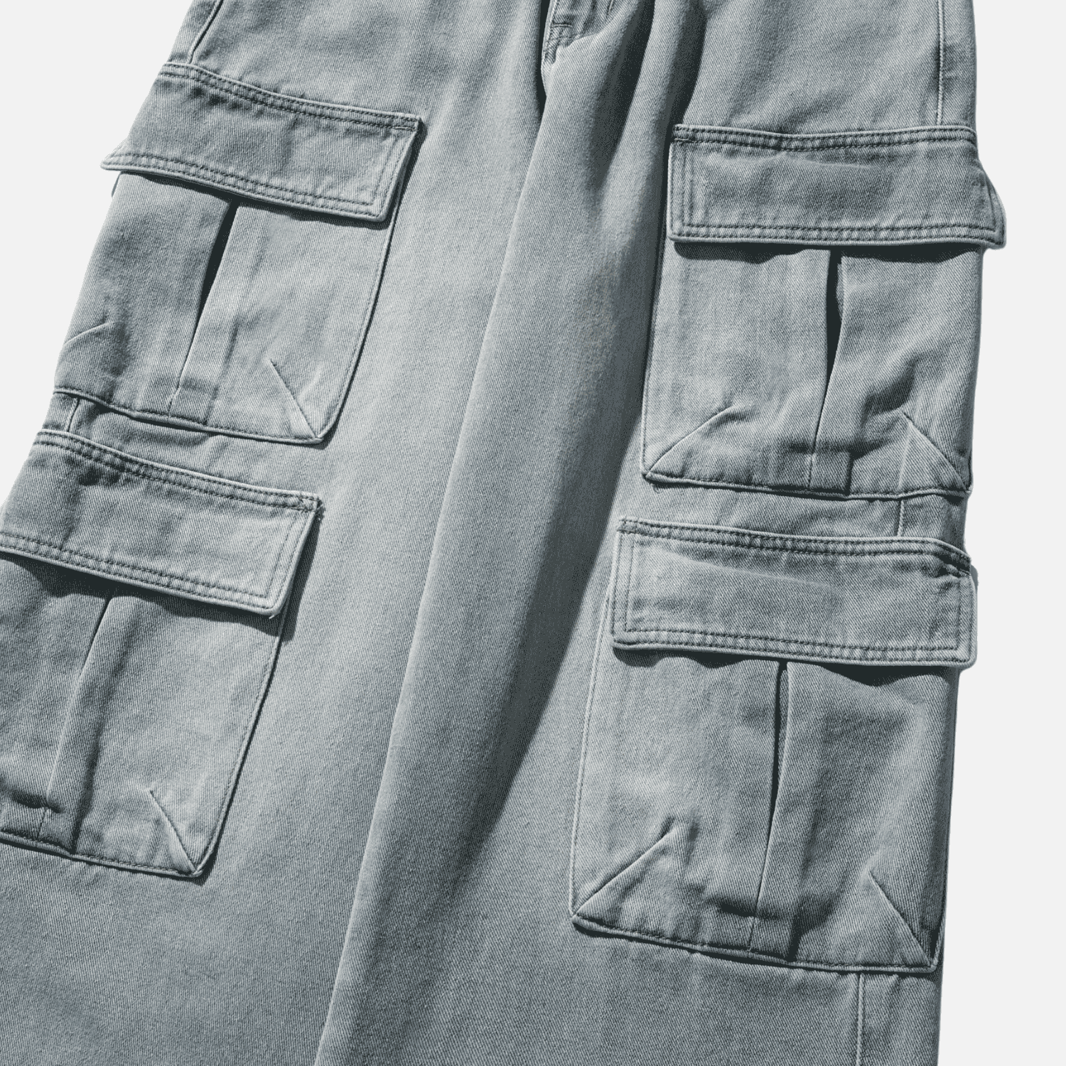 Multi-Pocket Cargo Jean