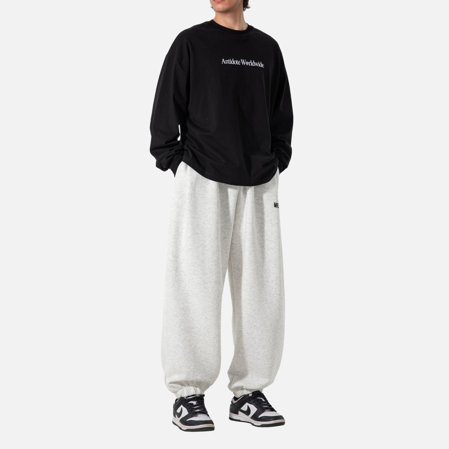 Letter Print Jogger Sweatpants