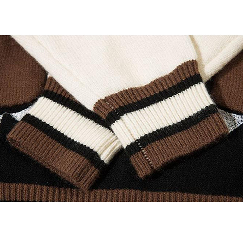 Niedlicher Pullover mit aufgesetzter Tasche und Dinosauriermuster
