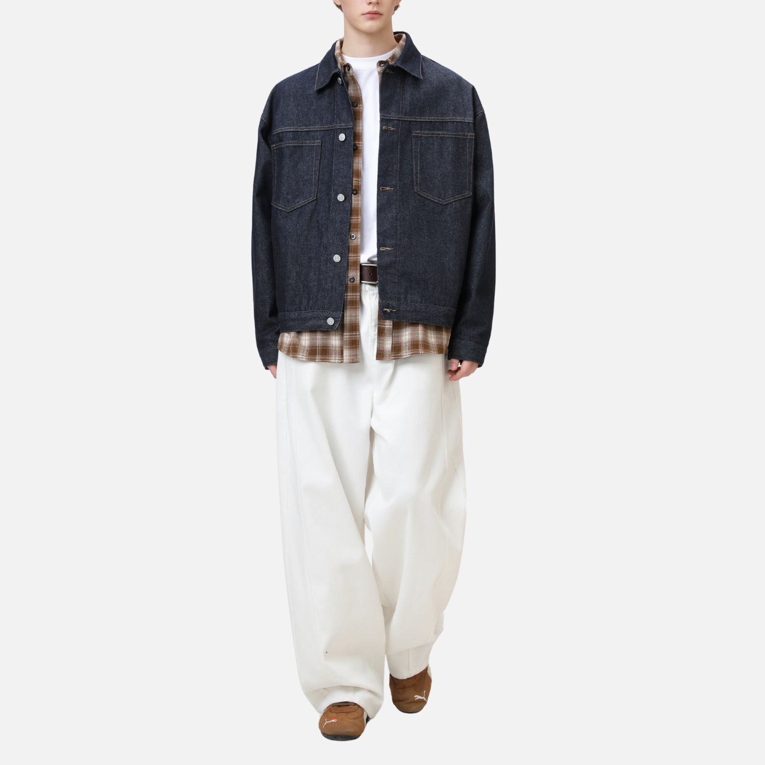 Raw Stitch Denim Jacket