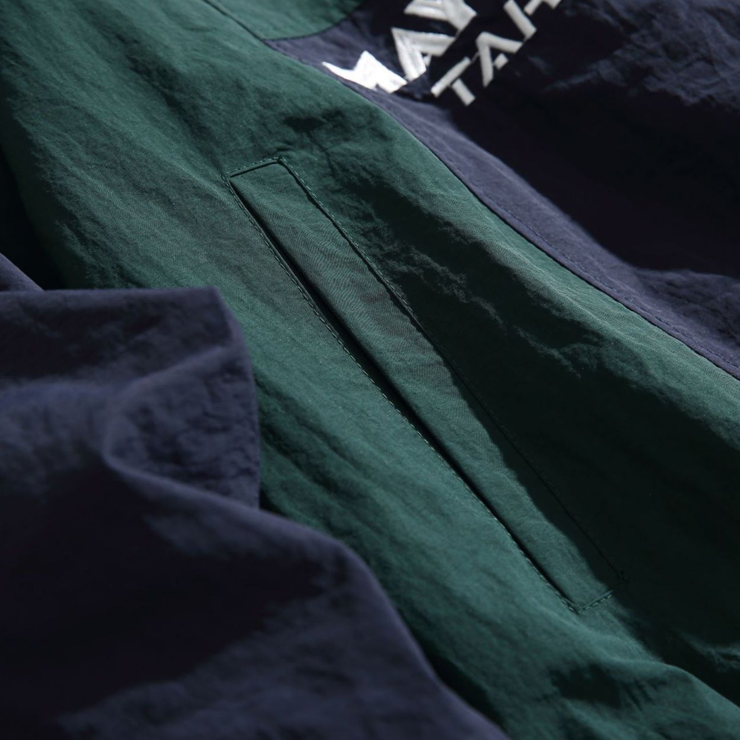 Vintage Colorblock Half-Zip Sweatshirt