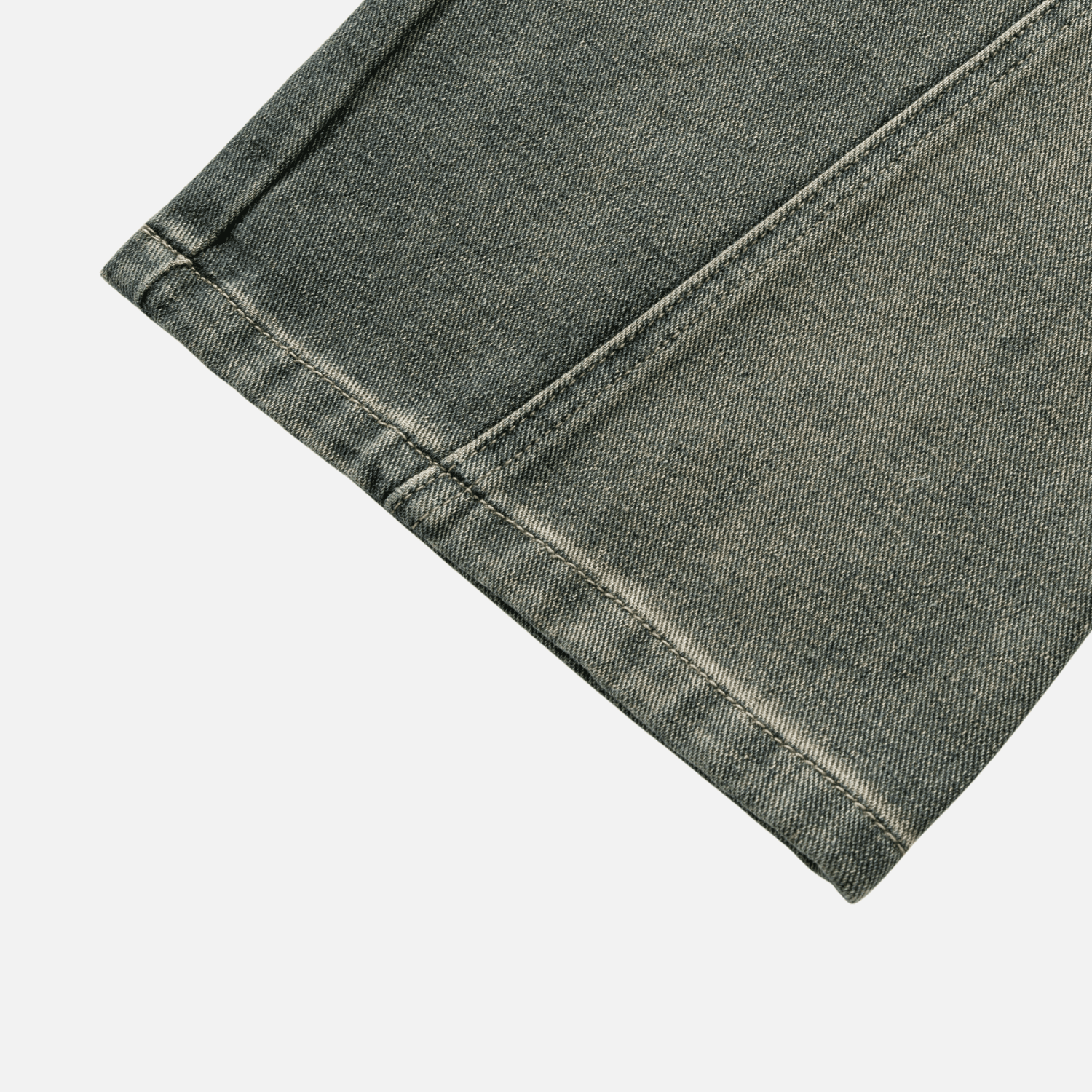 Patchwork Washed Jeans