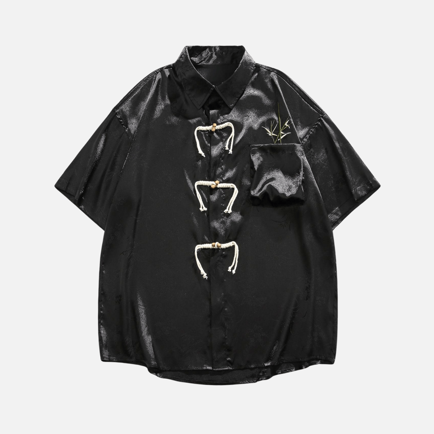 Elegant Heart Embroidered Shirt