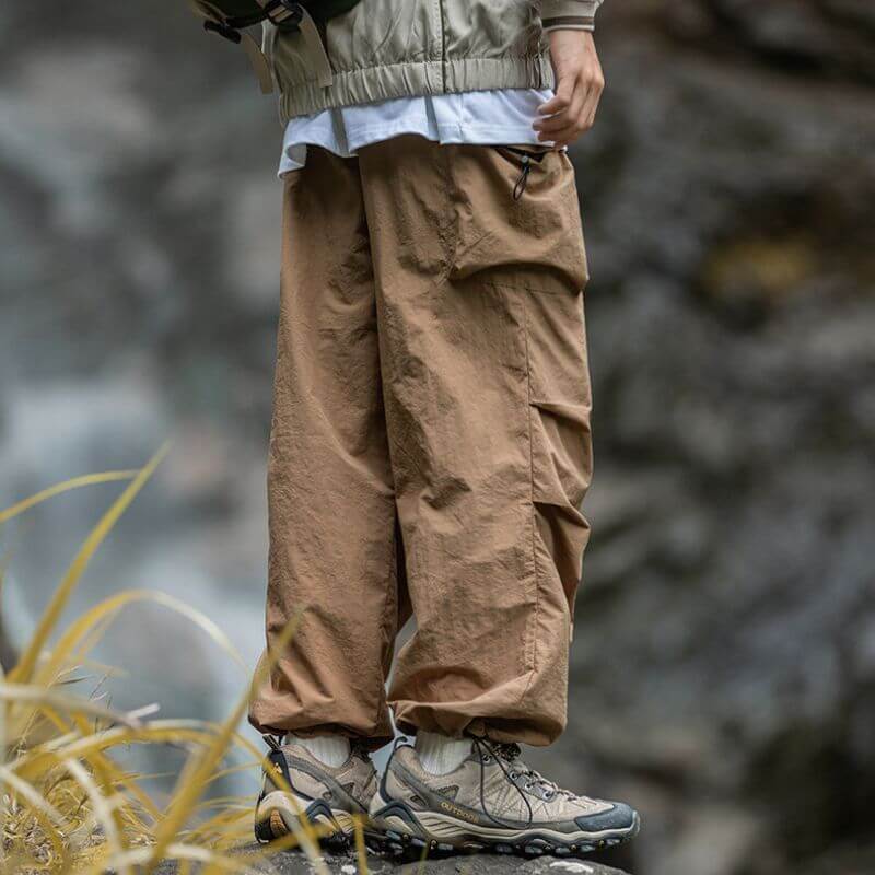 Pantalones de paracaídas impermeables