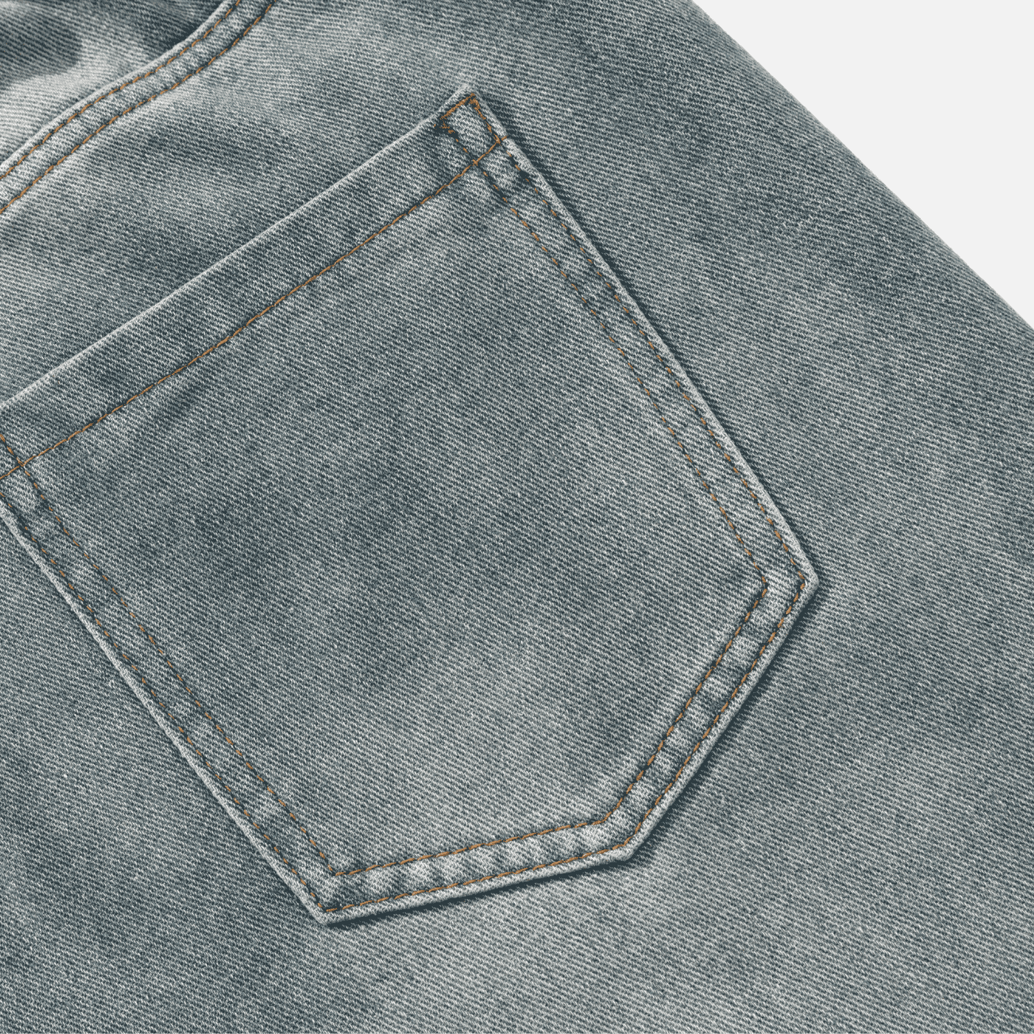 Vintage Washed Panel Jeans