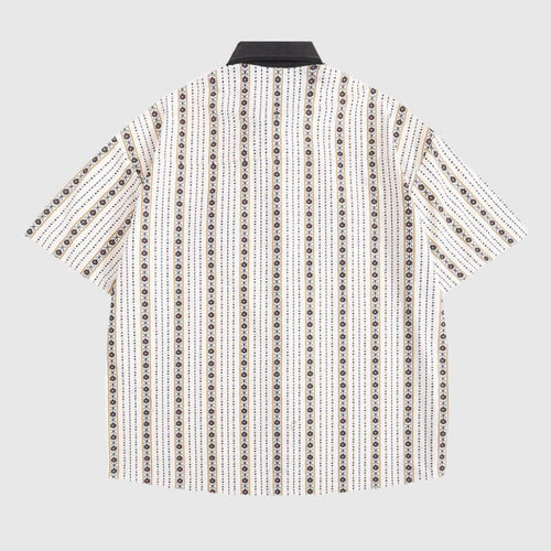 Bestickte Hemden mit Cartoon-Motiv