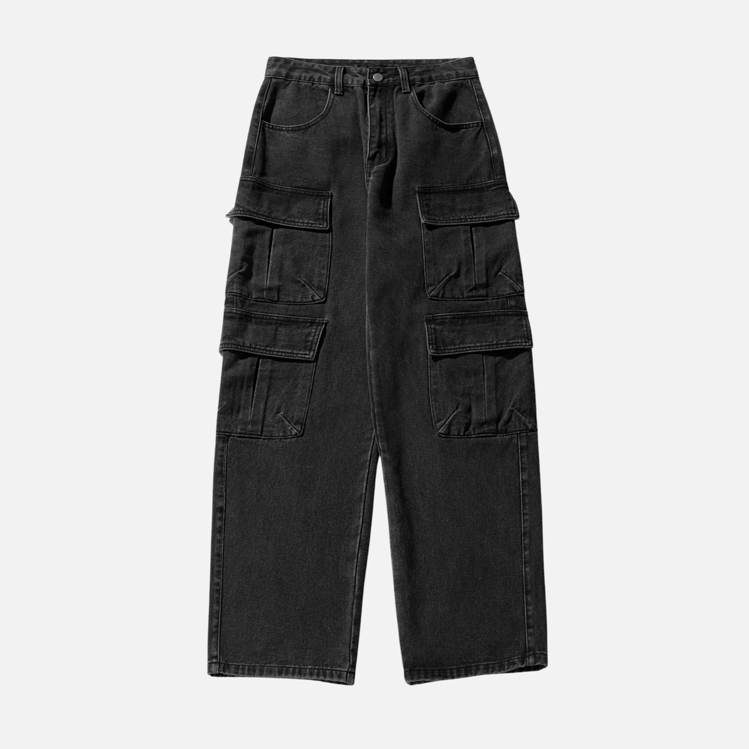 Multi-Pocket Cargo Jean