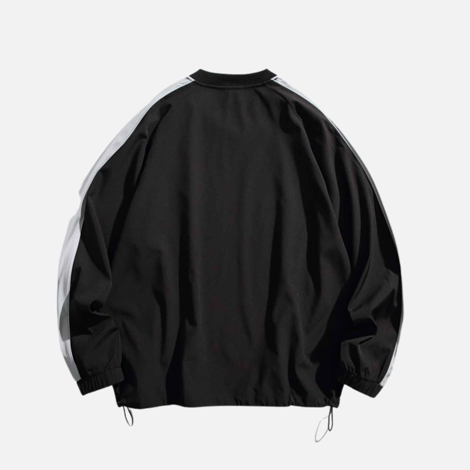 Japanese Colorblock Baseball Sweatshirt