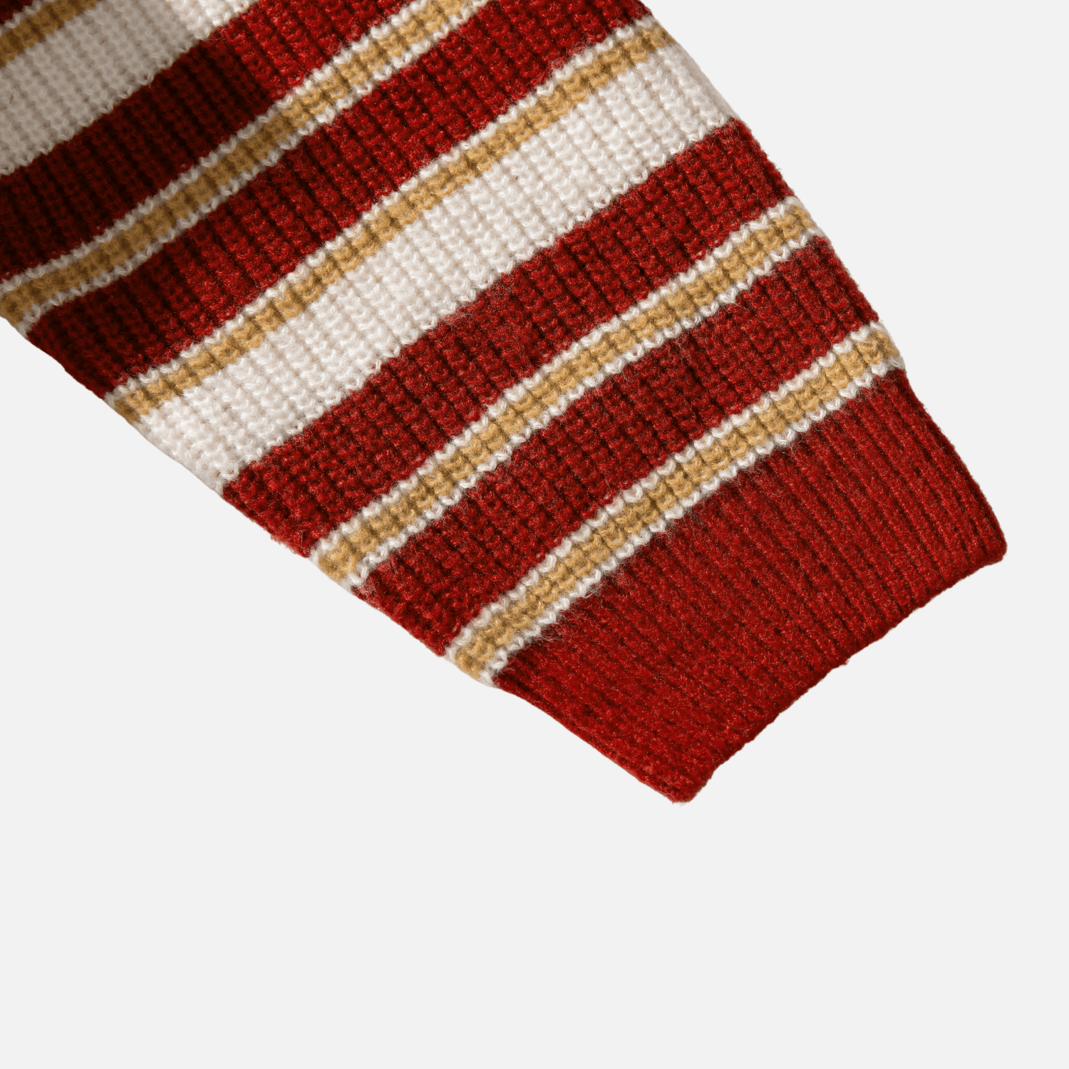 Striped Heavy Knit Sweater