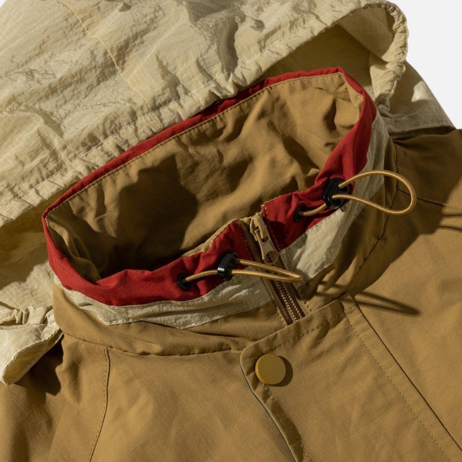 Retro Packable Hooded Jacket