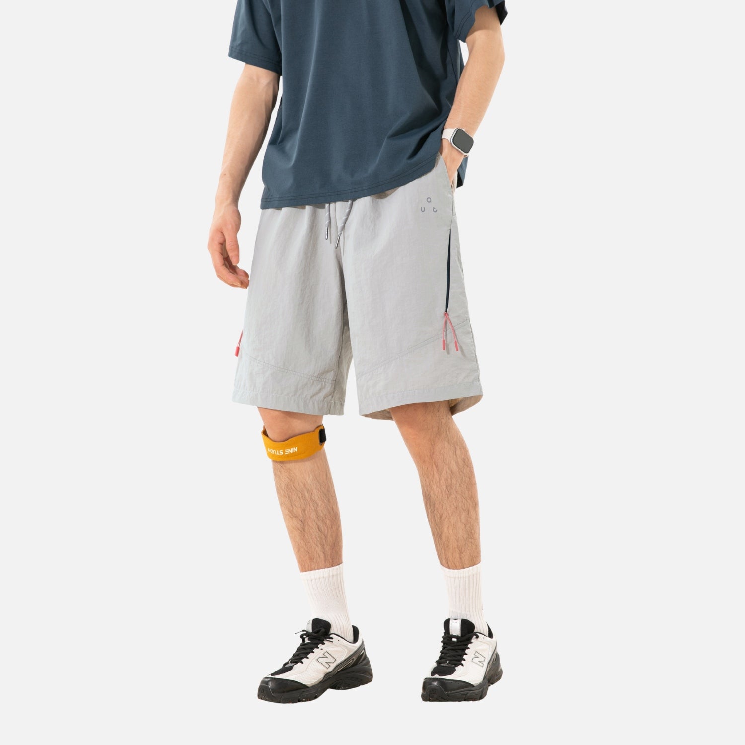 Water-Resistant Mesh Shorts