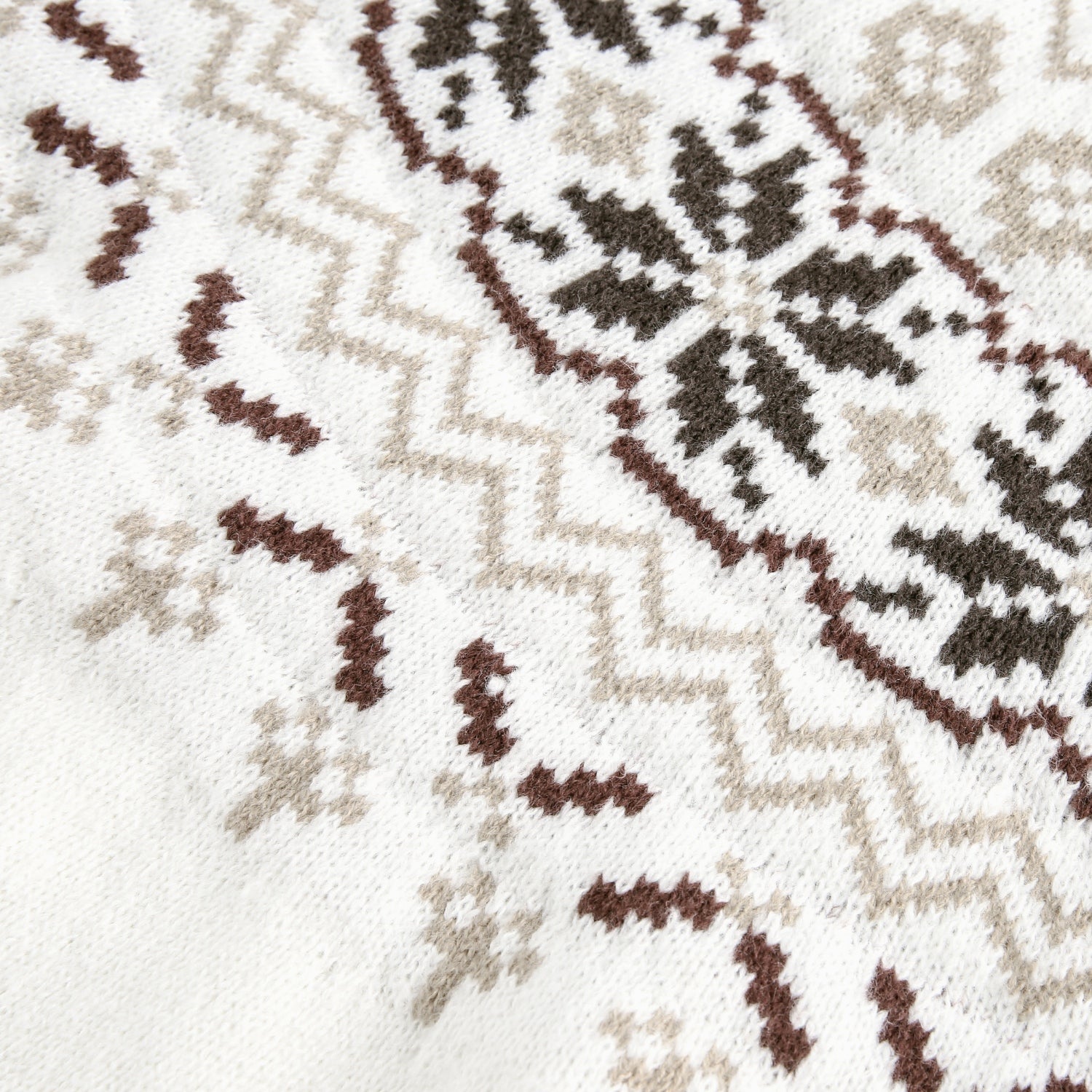 Fair Isle Knit Sweater