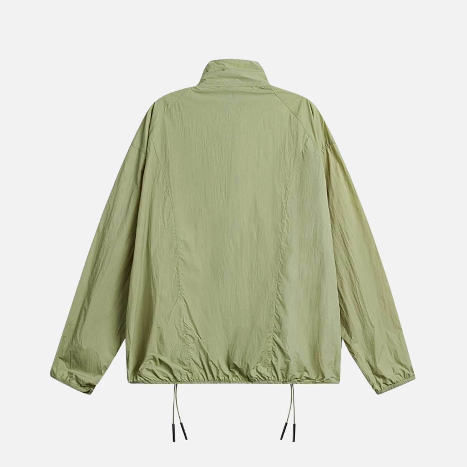 Vintage Athletic Stand-Collar Jacket