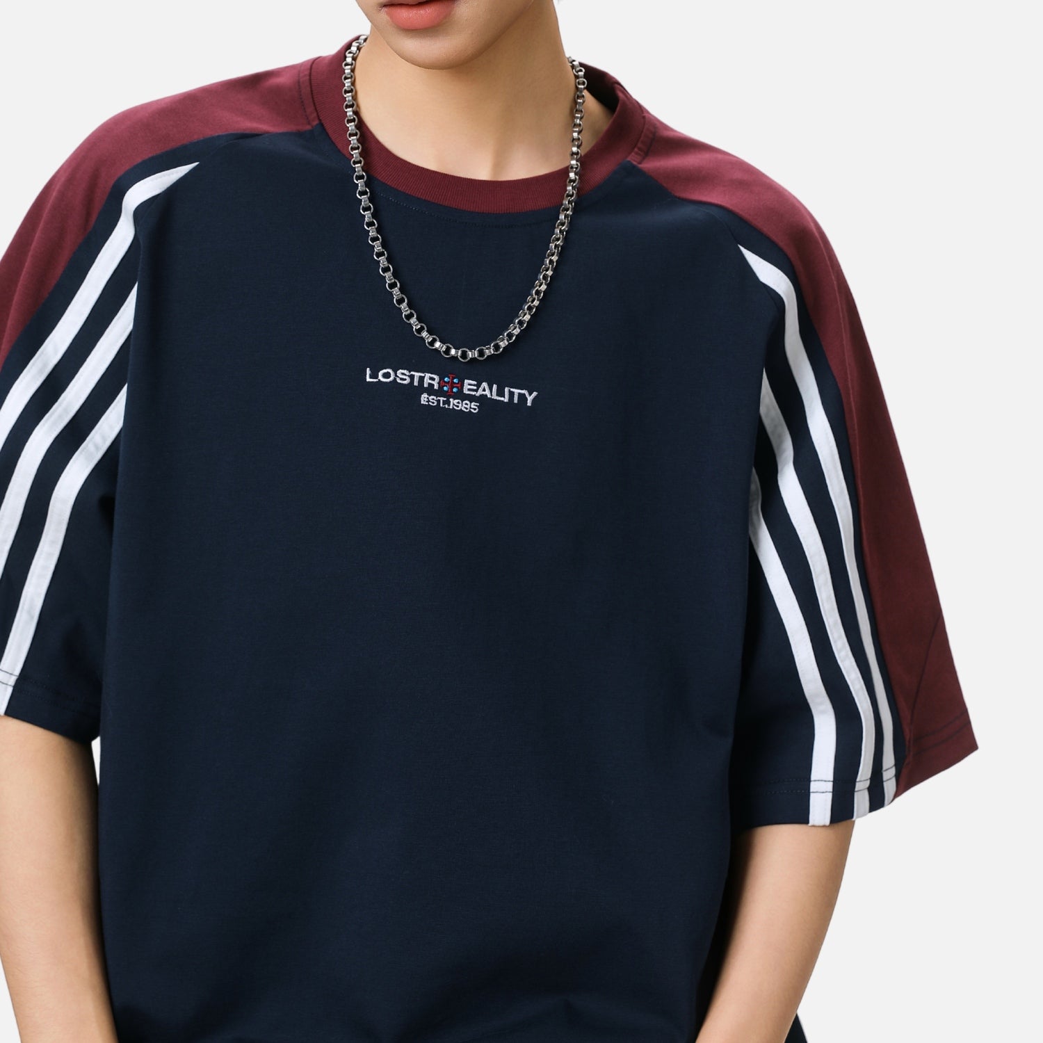 Vintage Raglan Graphic Cotton Tee