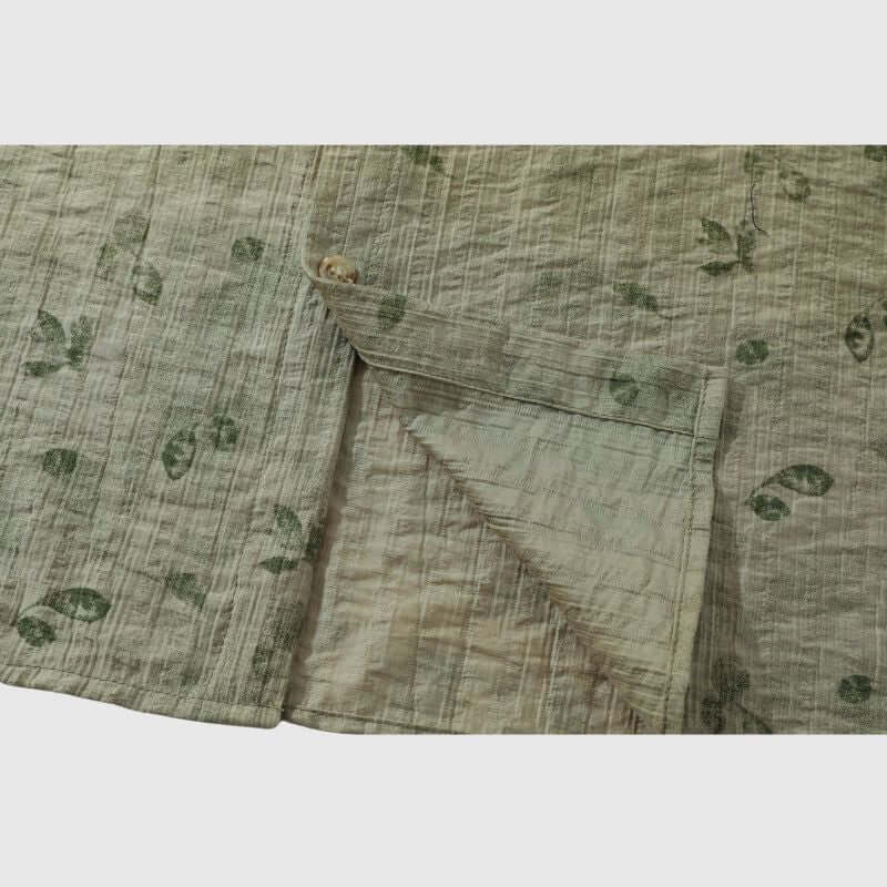 Camisas vintage con estampado floral completo