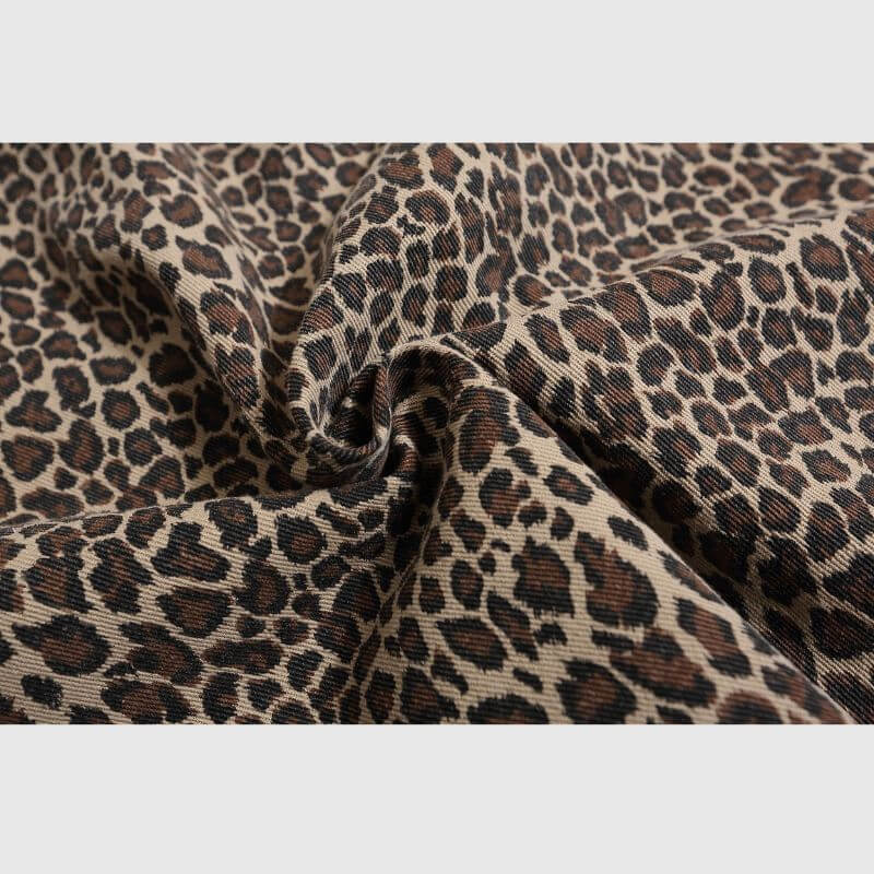 Camisas vintage de leopardo