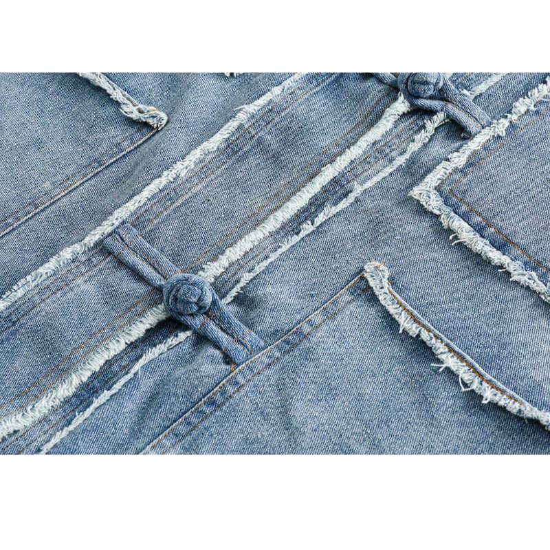 Chaqueta vaquera icónica de otoño