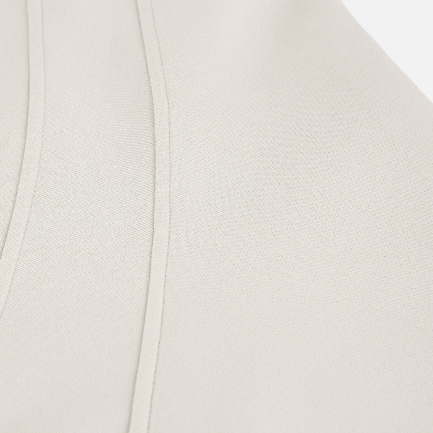 Structured Paneled Hooded Sweatshirt